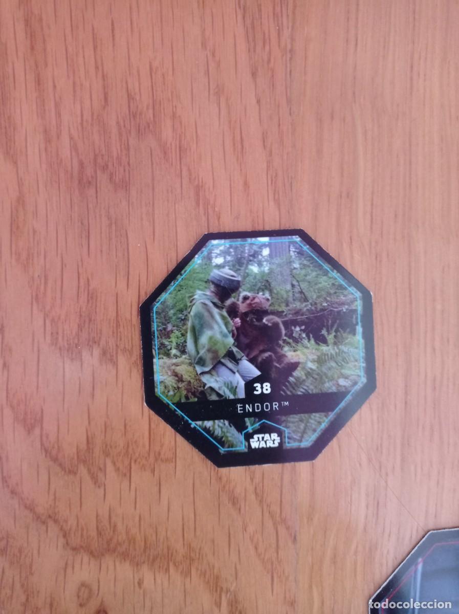 Trading cards: STAR WARS TAZO LECLERC 38 ENDOR - Foto 1
