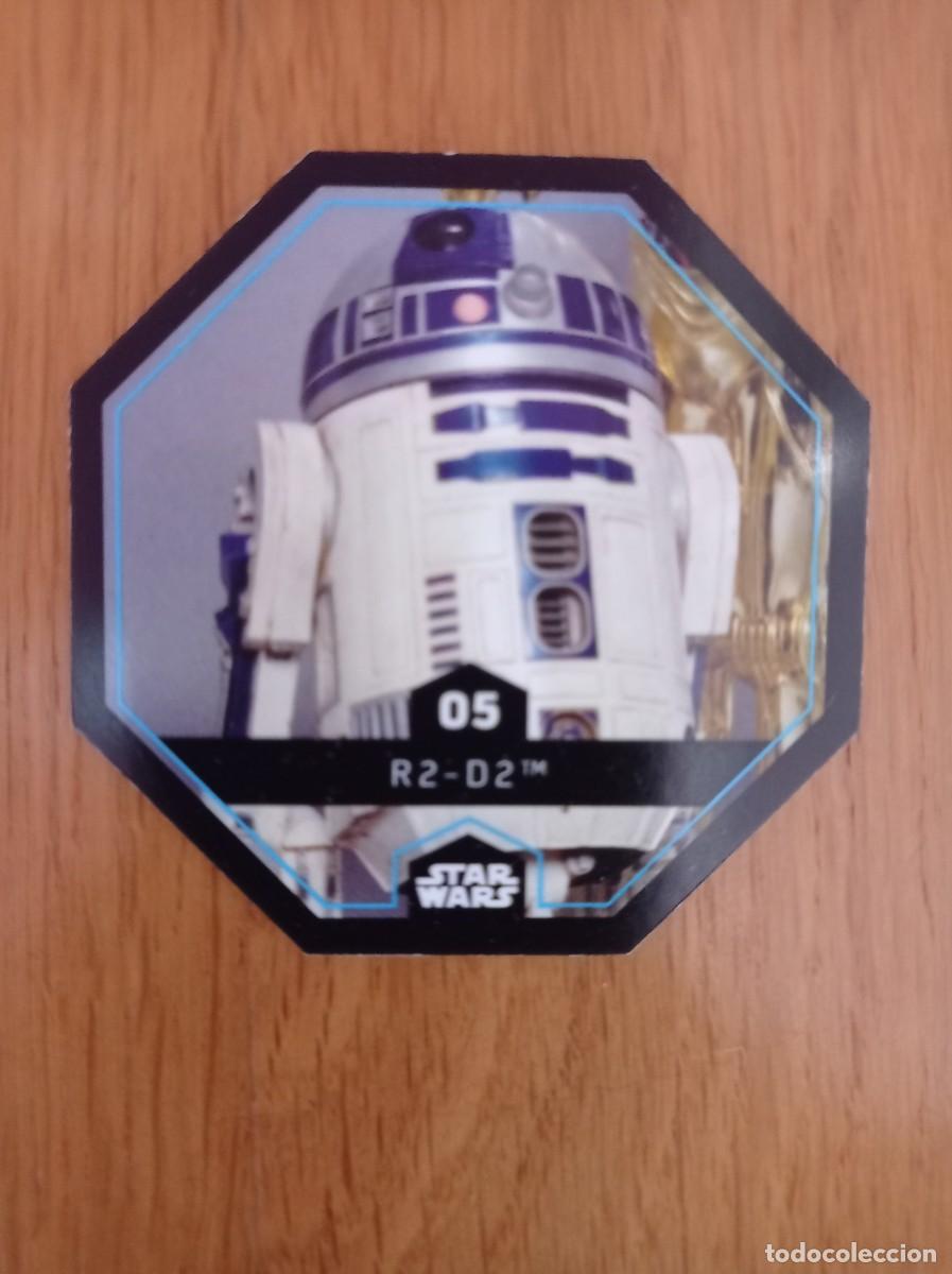 Trading cards: STAR WARS TAZO LECLERC 05 R2-D2 - Foto 1