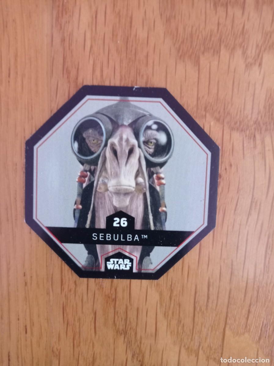 Trading cards: STAR WARS TAZO LECLERC 26 SEBULBA - Foto 1