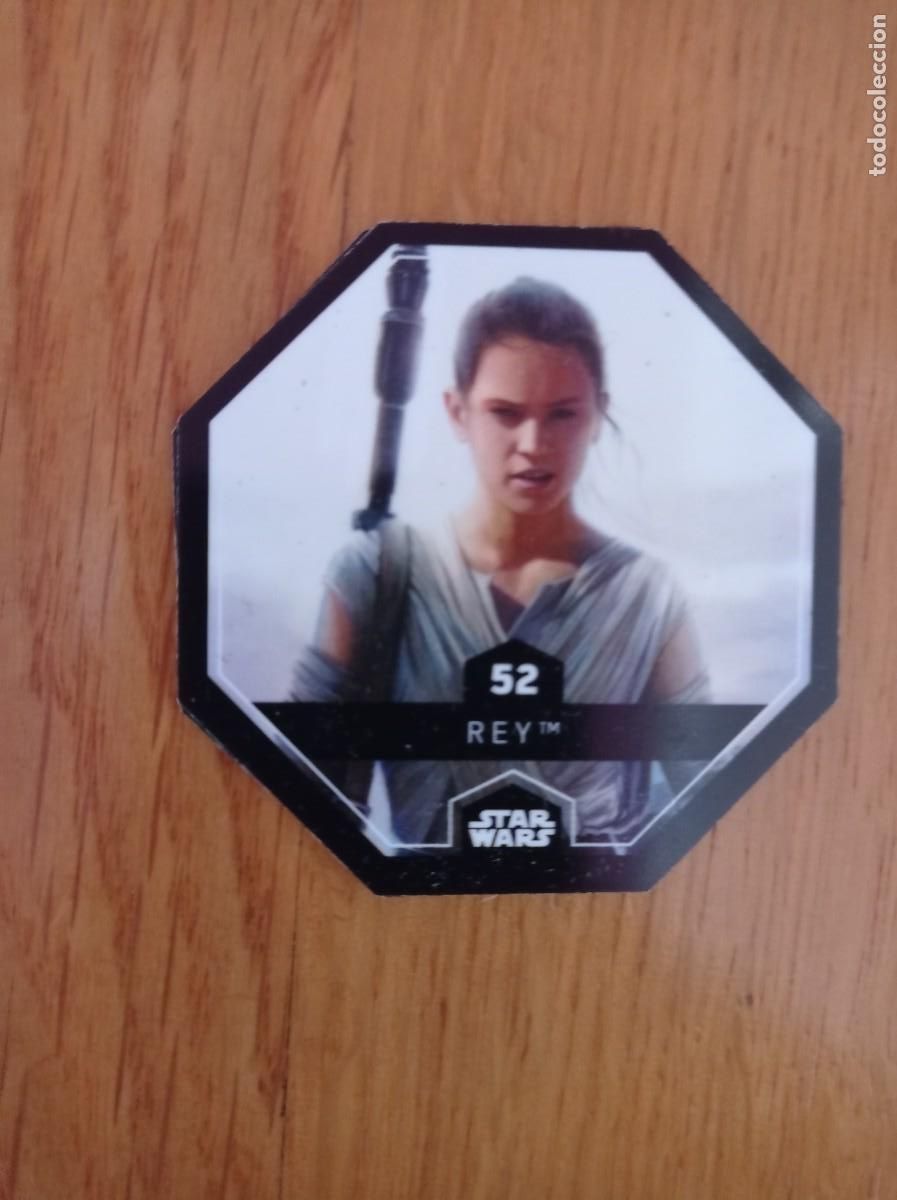 Trading cards: STAR WARS TAZO LECLERC 52 REY - Foto 1