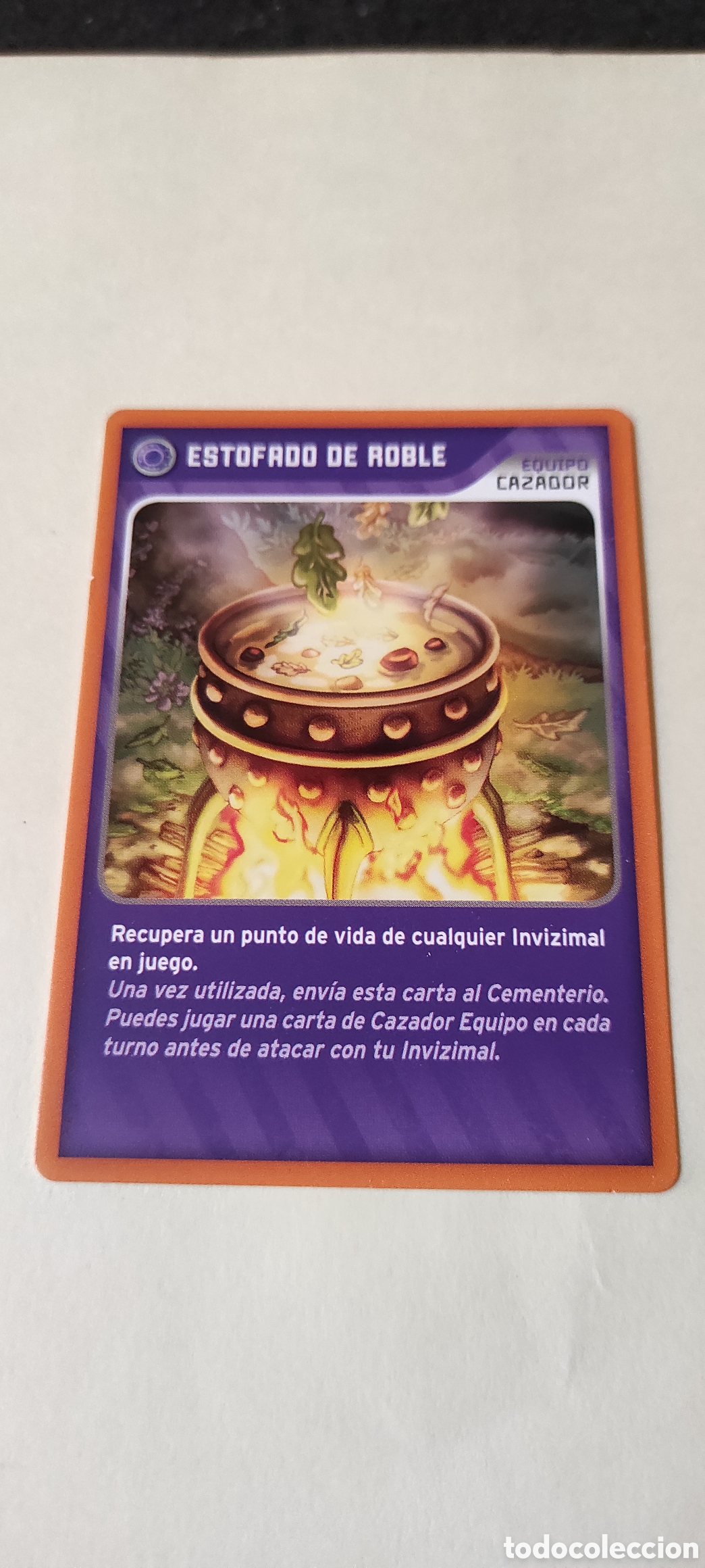 Trading cards: Invizimals. Estofado de roble - Foto 1