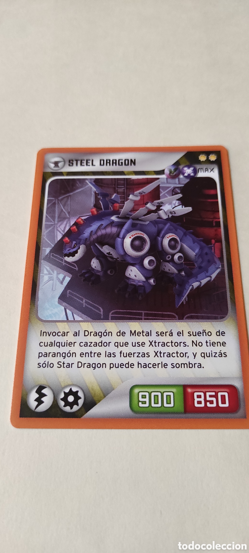 Trading cards: Invizimals. Steel dragon - Foto 1