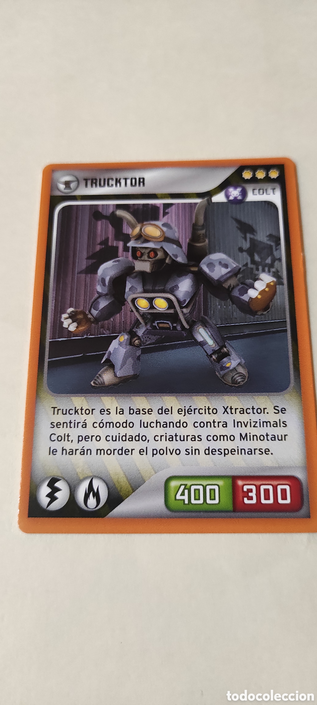 Trading cards: Invizimals. Trucktor - Foto 1