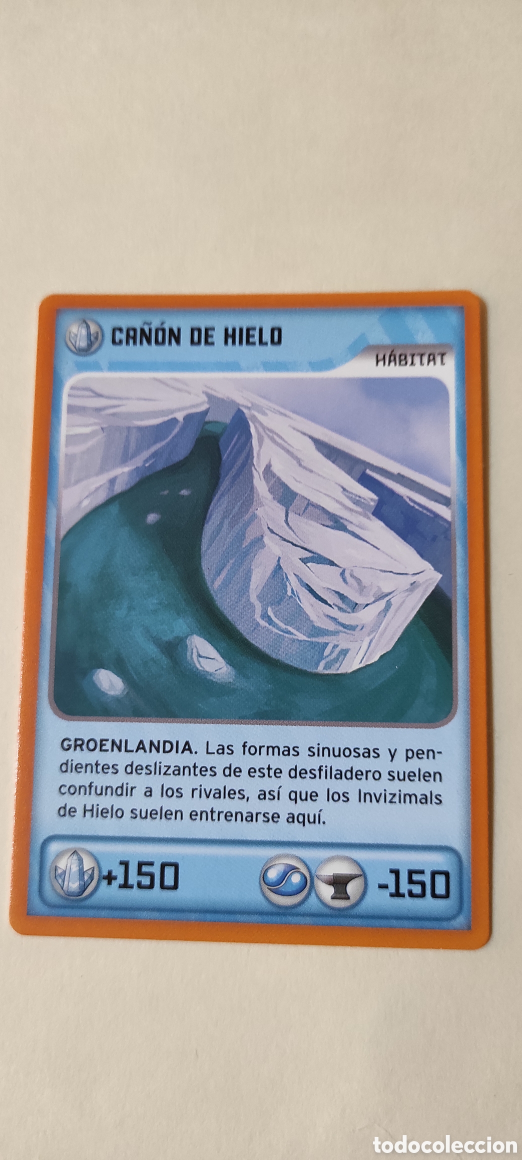Trading cards: Invizimals. Ca&ntilde;&oacute;n de hielo - Foto 1