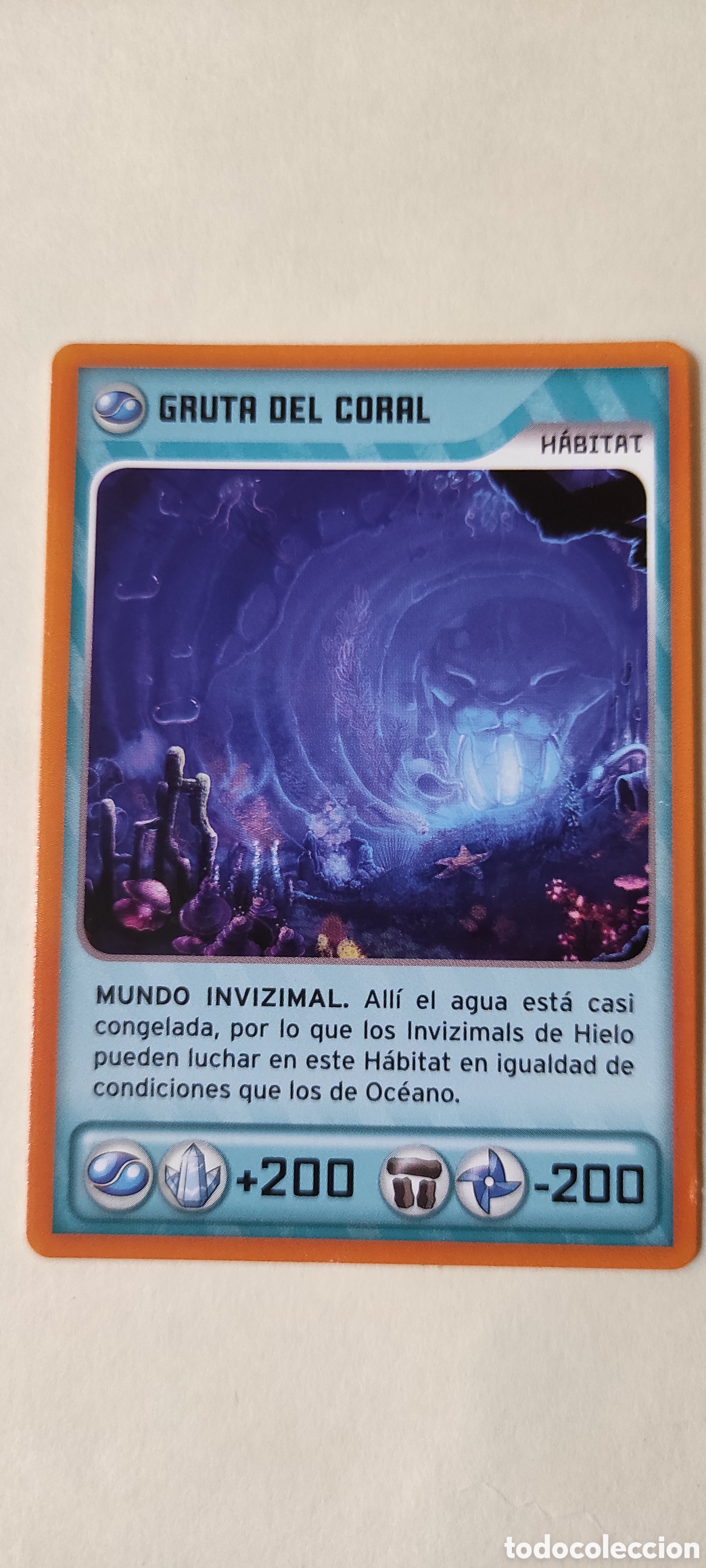 Trading cards: Invizimals. Gruta del coral - Foto 1