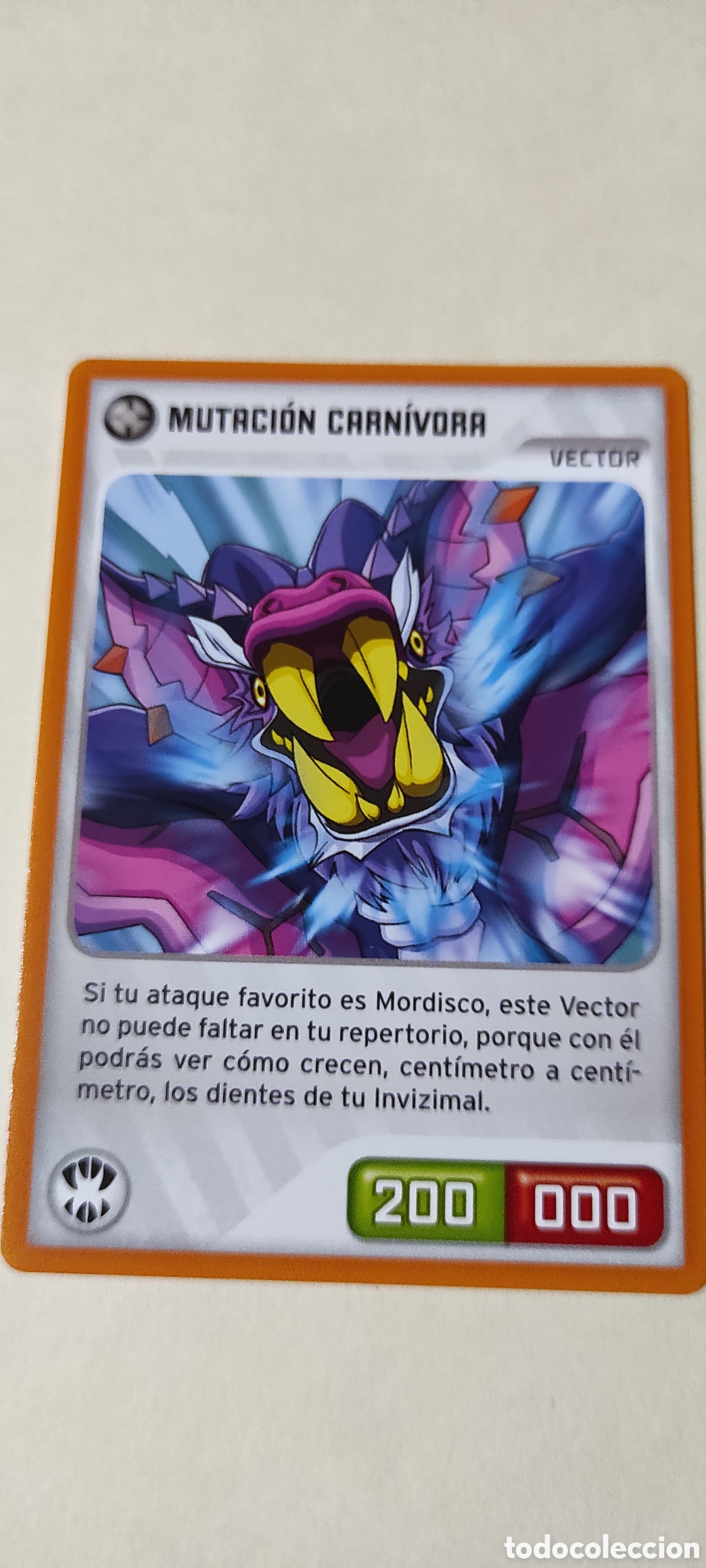 Trading cards: Invizimals. Mutaci&oacute;n carn&iacute;vora - Foto 1