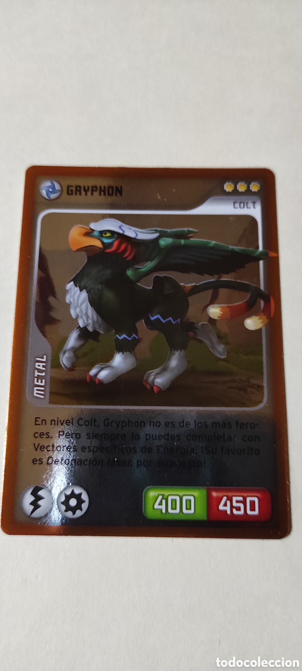 Trading cards: Invizimals. Gryphon metal - Foto 1