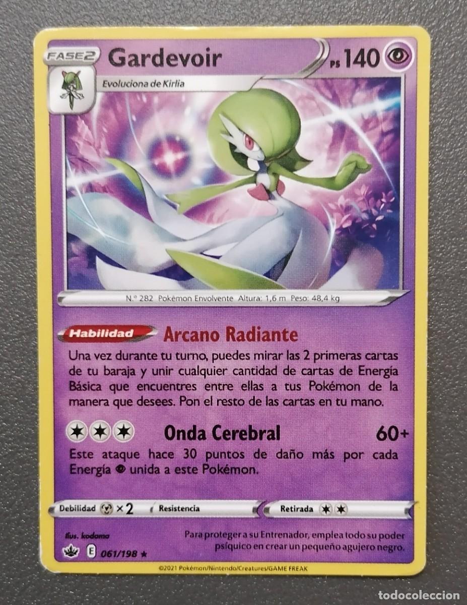 carta pokemon gardevoir 61/198 - español - cole - Comprar Cartas  Colecionáveis antigas no todocoleccion