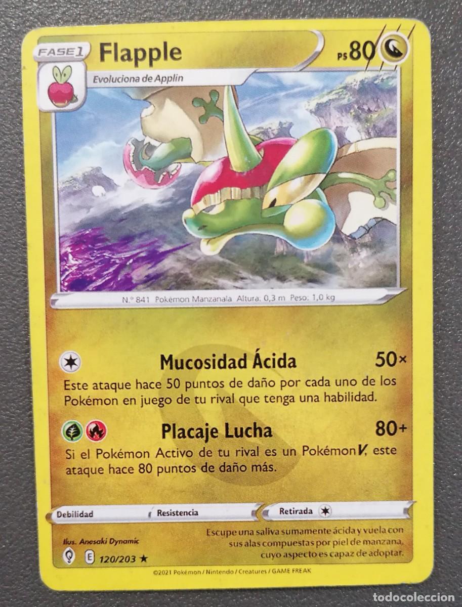 flapple pokemon card Flapple V 018/073 Ultra Rare Champions Path Pokemon Card – CTKollectables