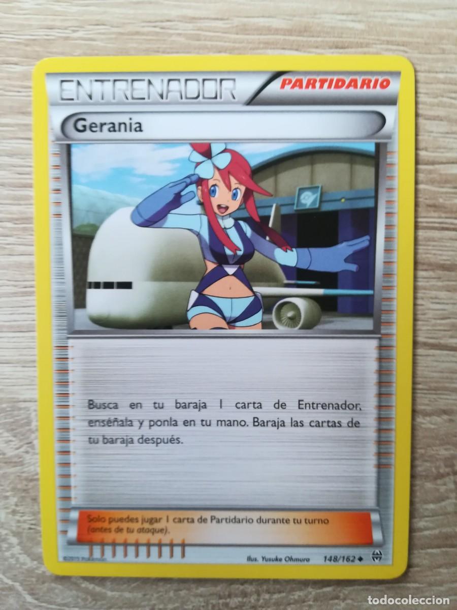 Figurine Collezionabili: GERANIA N&ordm; 148/162 - CARTA POK&Eacute;MON - XY (TCG) TURBO IMPULSO - ENTRENADOR - A&Ntilde;O 2015.