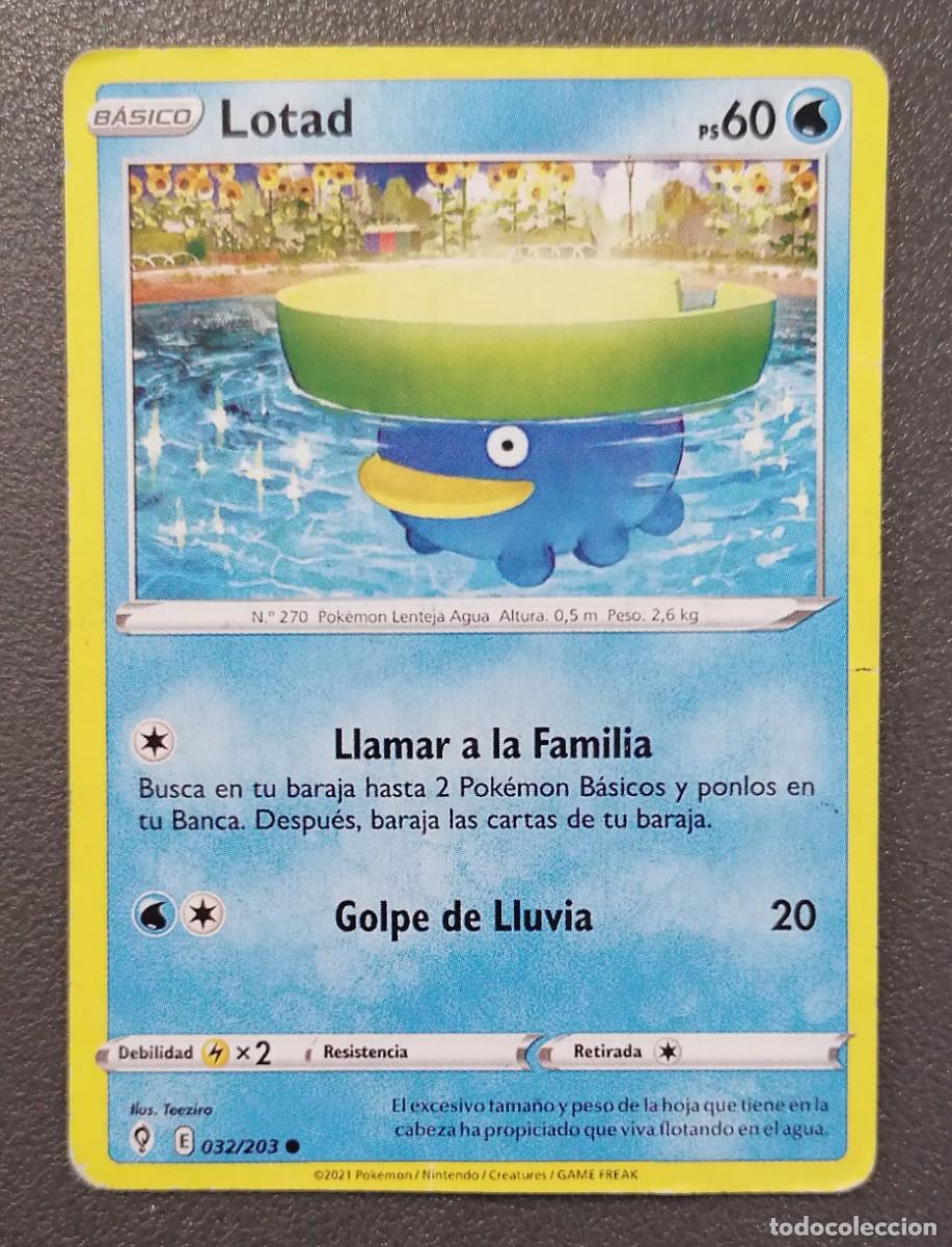 Trading Cards: CARTA POKEMON LOTAD 32/203 - ESPA&Ntilde;OL - COLECCION CIELOS EVOLUTIVOS - TRADING CARDS