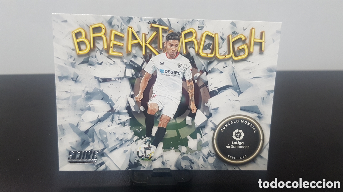 Sammelkarten: #24 Gonzalo Montiel Sevilla FC Breakthrough Panini Score La Liga Santander
