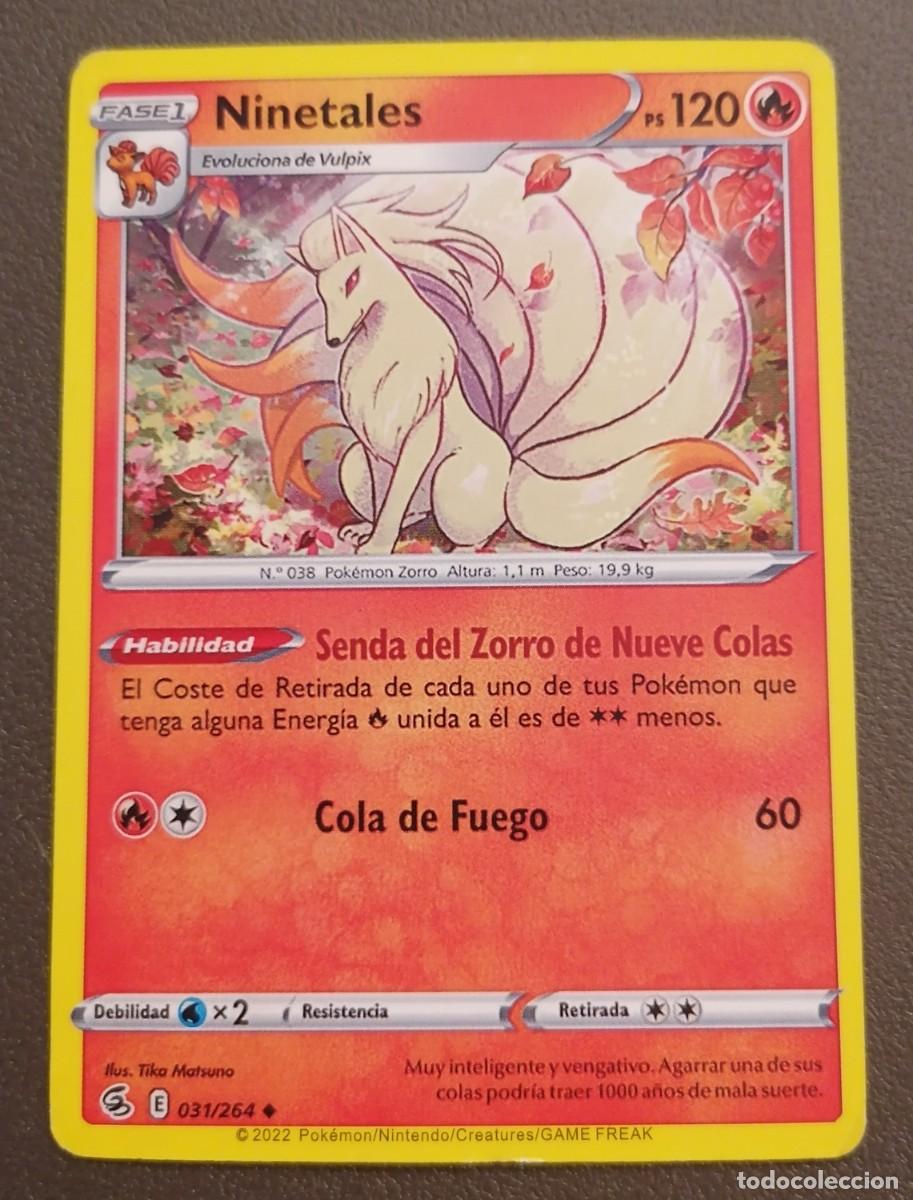 carta pokemon ninetales 31/264 - espaol - cole - Buy Antique trading cards  on todocoleccion