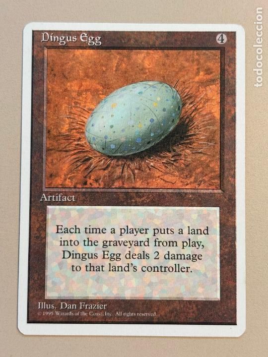 Trading cards: MAGIC THE GATHERING - DINGUS EGG ( FOURTH EDITION ) - Foto 1
