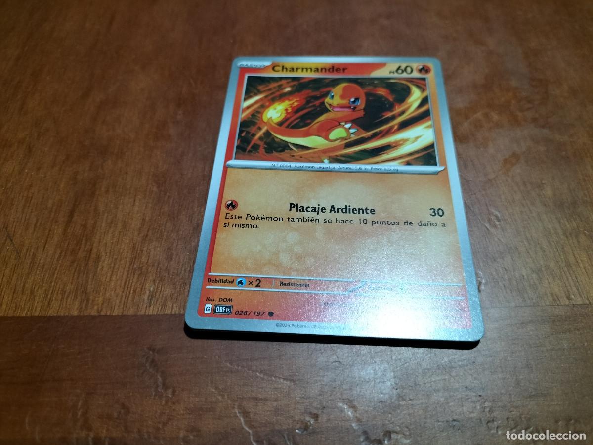 026/197 charmander. pokemon. llamas obsidianas. - Buy Antique trading cards on todocoleccion 026/197 charmander. pokemon. llamas obsidianas. - Buy Antique trading cards on todocoleccion