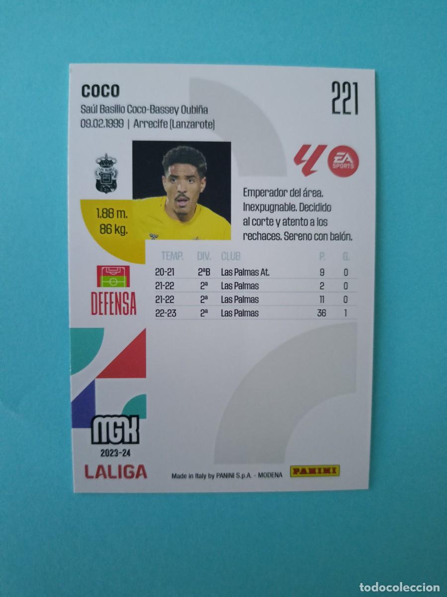 Trading cards: Megacracks 23-24 221 Coco Las Palmas E3 - Foto 2