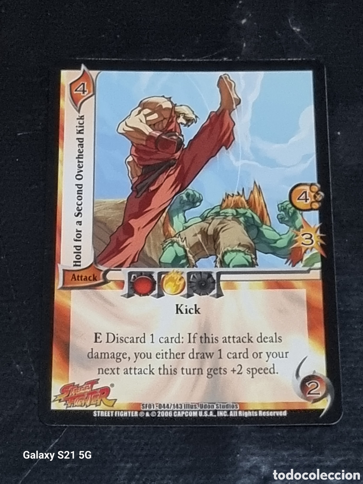 Trading cards: STREET FIGHTER - SF01 - 044 UNIVERSAL FIGHTING SYSTEM CAPCOM 2006 - Foto 1