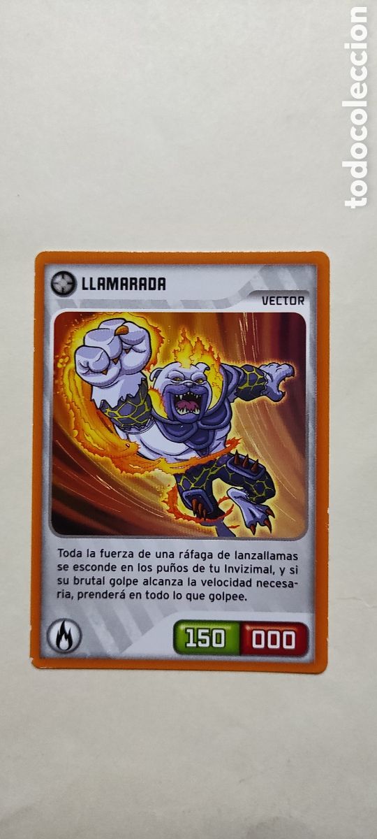 Trading cards: Invizimals. Llamarada - Foto 1