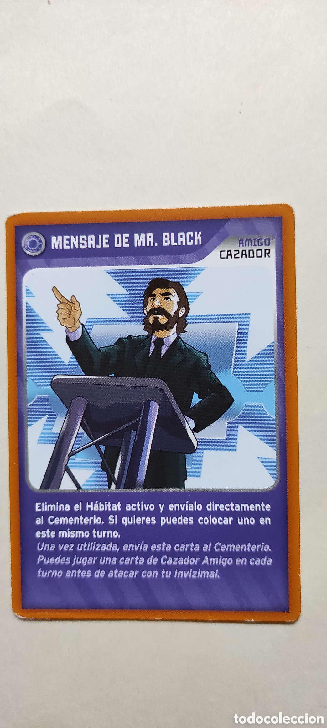 Trading cards: Invizimals. Mensaje de Mr. Black - Foto 1