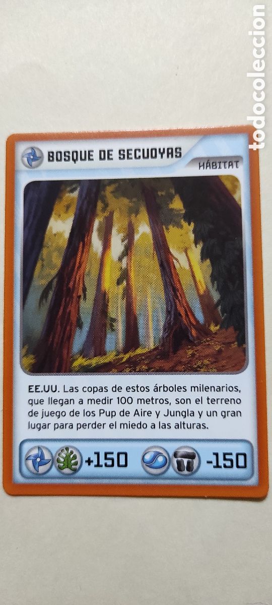 Trading cards: Invizimals. Bosque de secuoyas - Foto 1