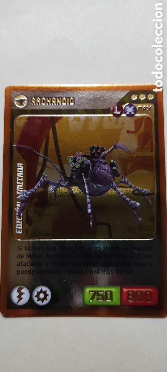 Trading cards: Invizimals. Archanoid edici&oacute;n limitada - Foto 1