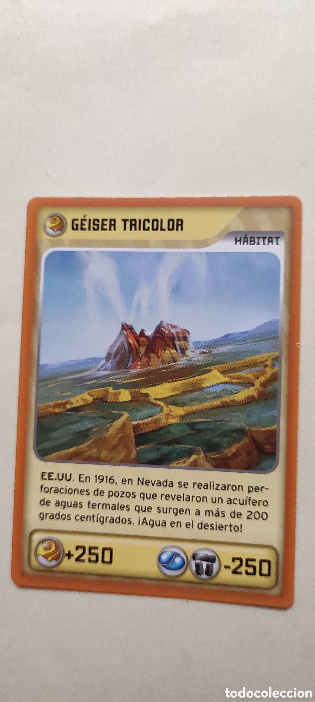 Trading cards: Invizimals. G&eacute;iser tricolor - Foto 1