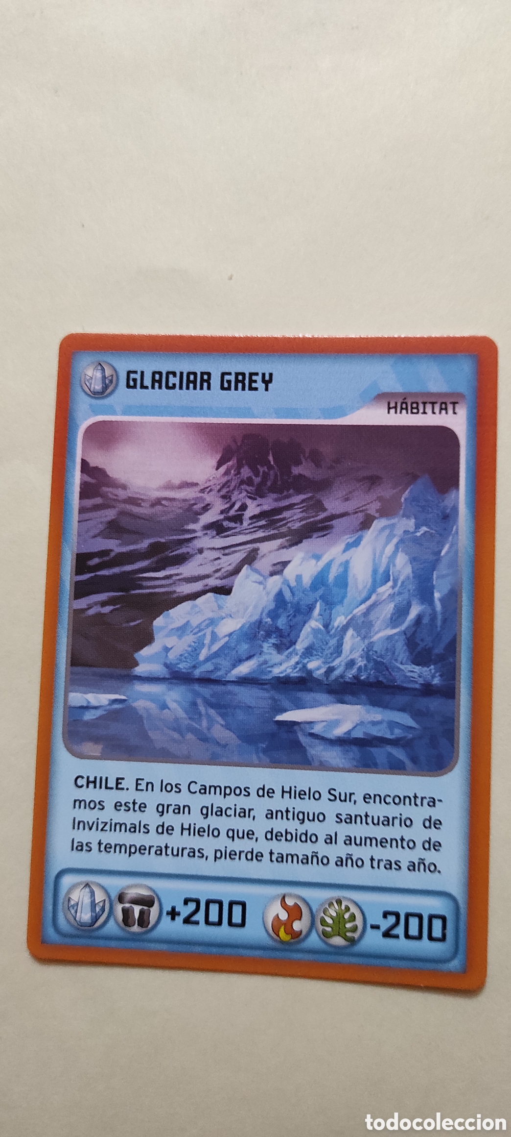 Trading cards: Invizimals. Glaciar grey - Foto 1