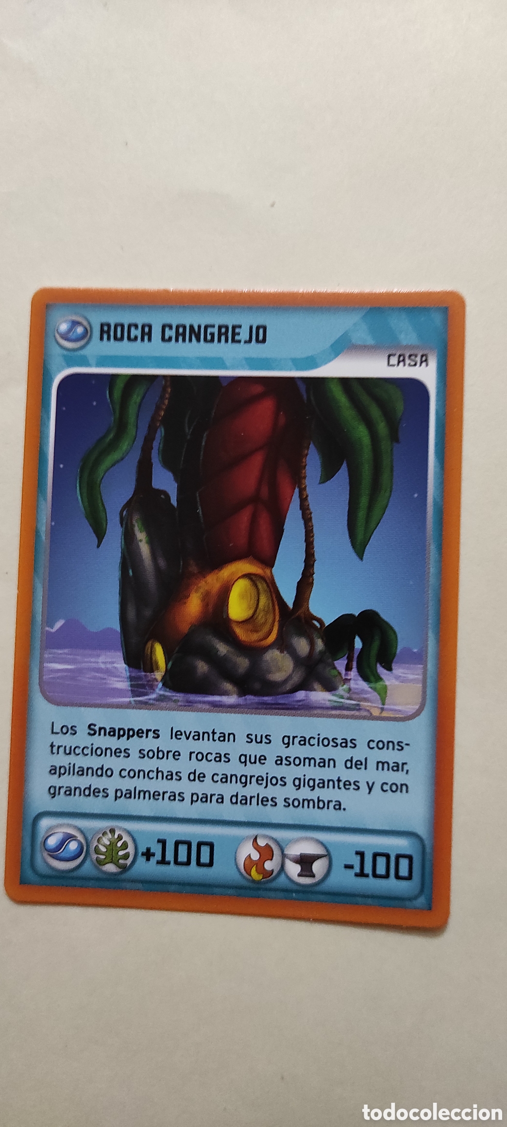 Trading cards: Invizimals. Roca cangrejo - Foto 1