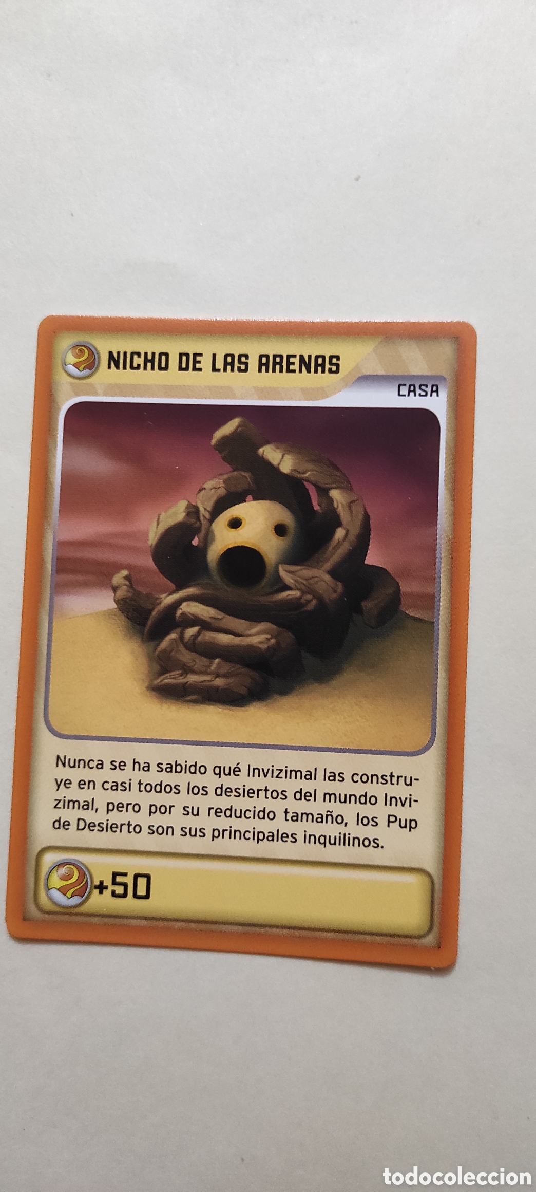 Trading cards: Invizimals. Nicho de las arenas - Foto 1