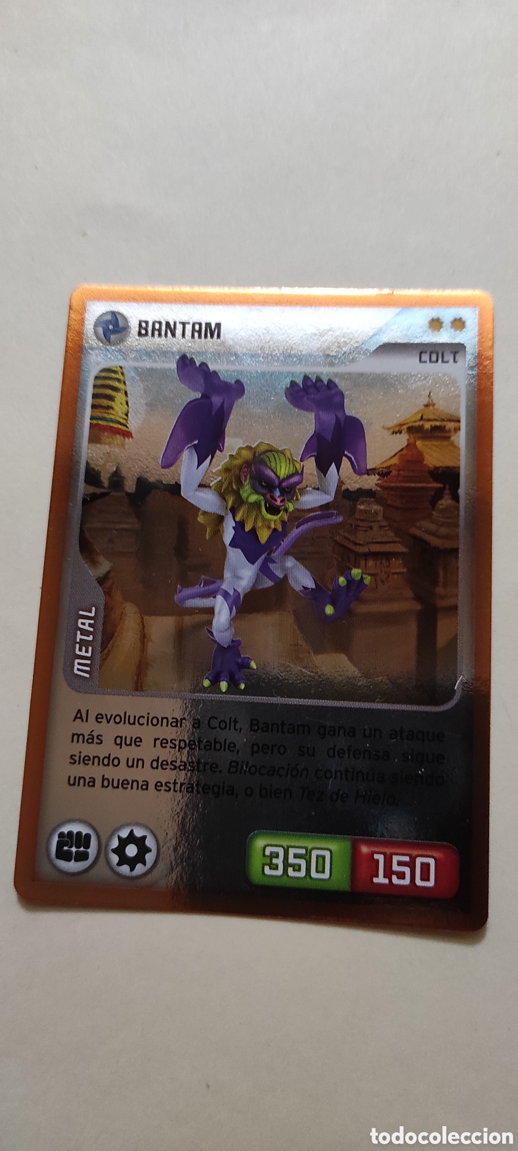 Trading cards: Invizimals. Bantam metal - Foto 1
