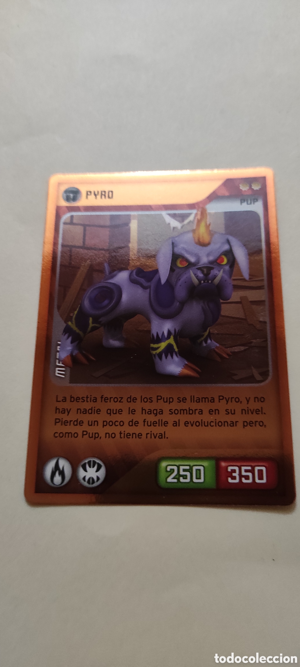 Trading cards: Invizimals. Pyro metal - Foto 1