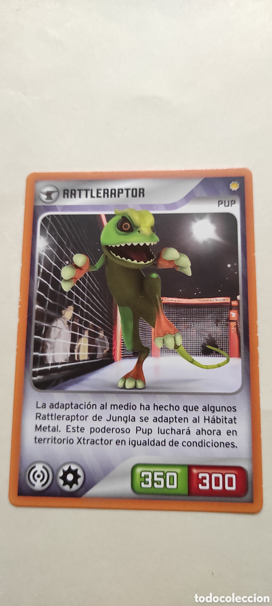 Trading cards: Invizimals. Rattleraptor - Foto 1