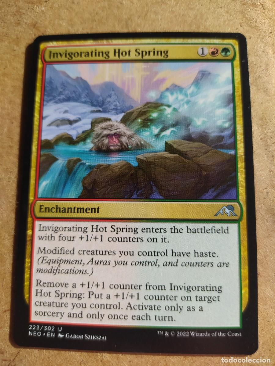 Trading cards: Magic the gathering - invigorating hot spring - Foto 1