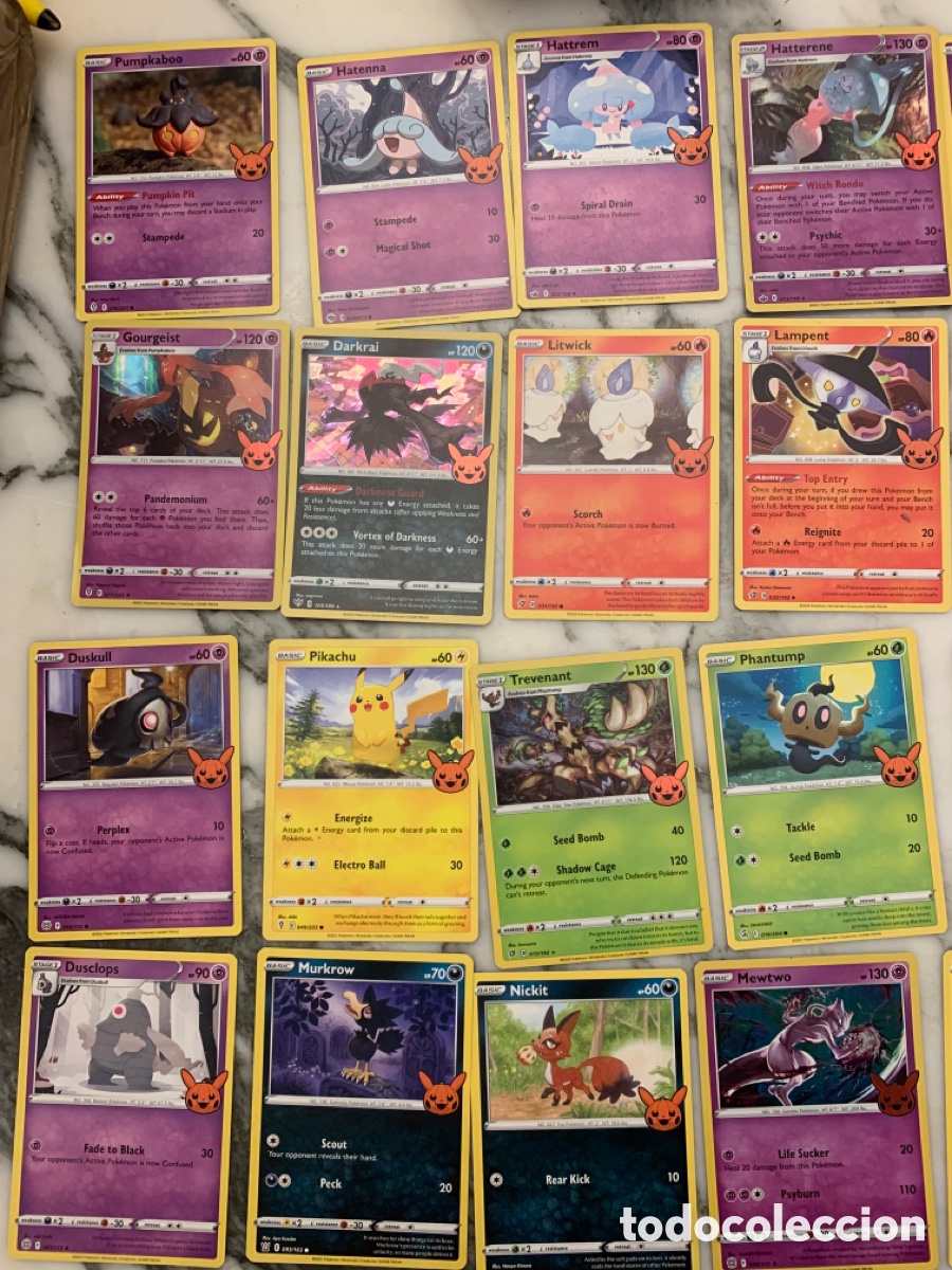 cartas pokemon halloween trick or trade 2022 - Buy Antique trading cards on  todocoleccion