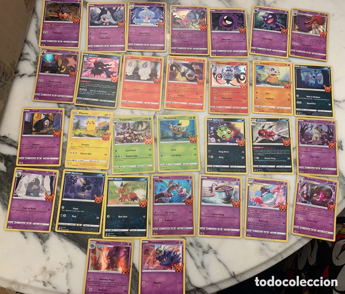 2022 pokemon halloween cards Amazon.com: Pokemon Cards: Trick or Trade Halloween Booster Bundle : Toys &  Games main image 1