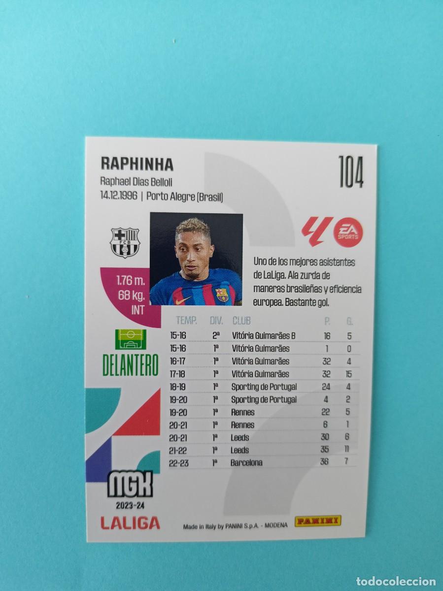 Trading cards: Megacracks 23-24 104 Raphinha Bar&ccedil;a E3 - Foto 2