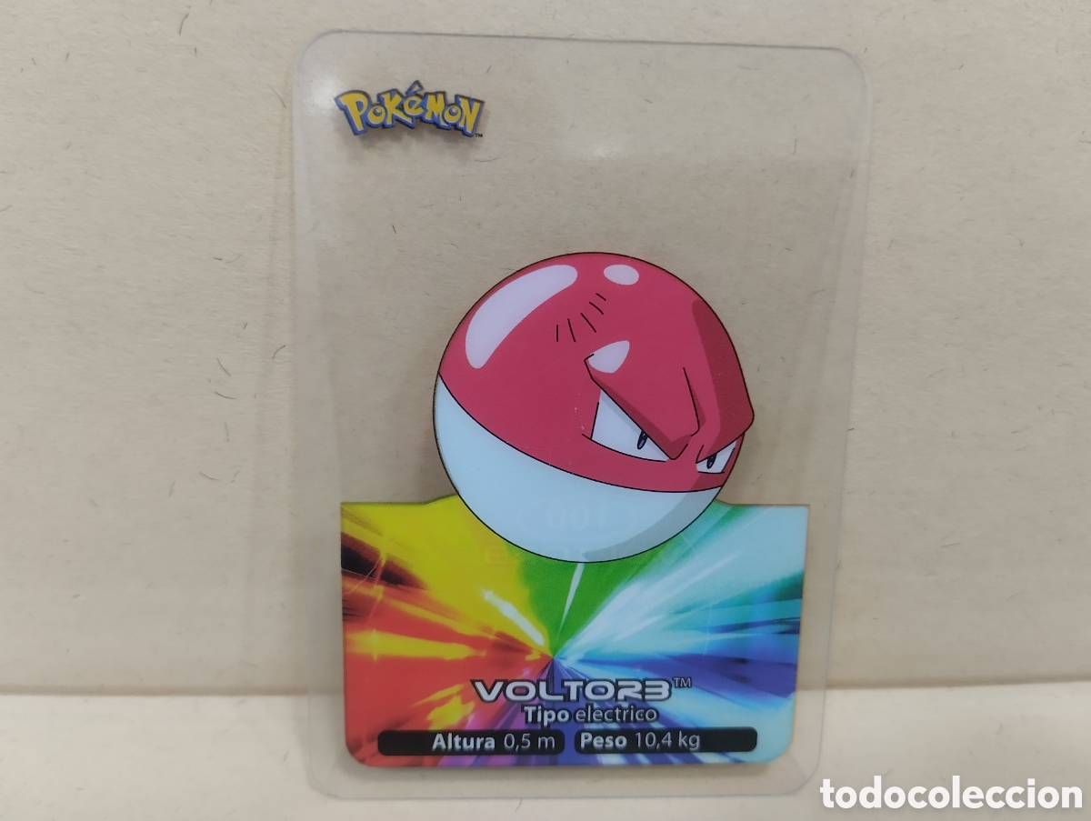 Trading cards: CARTA LAMINCARDS N&deg;100 VOLTORB - Foto 1