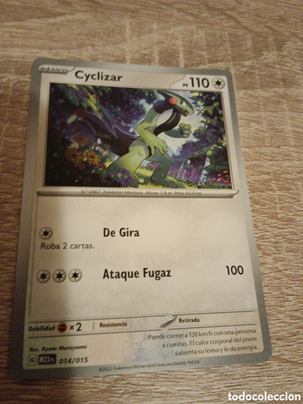 Trading cards: Pok&eacute;mon card Cyclizar - Foto 1