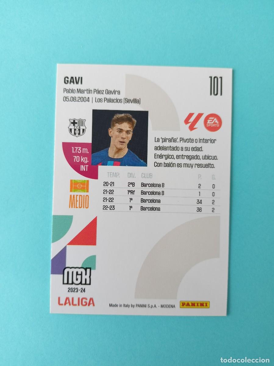 Trading cards: Megacracks 23-24 101 Gavi Bar&ccedil;a E3 - Foto 2