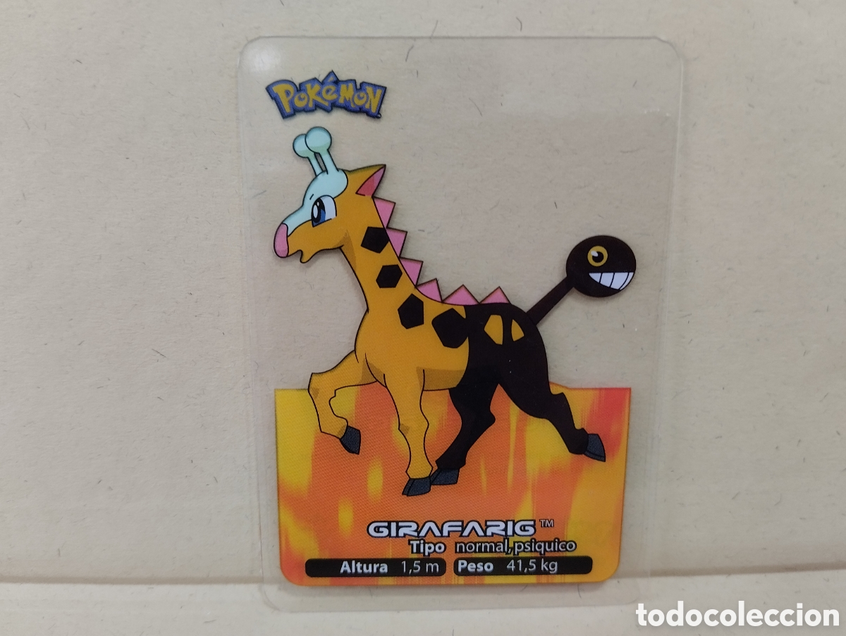 giraffe pokemon card Amazon.com: Girafarig - 065/185 - Uncommon - Reverse Holo