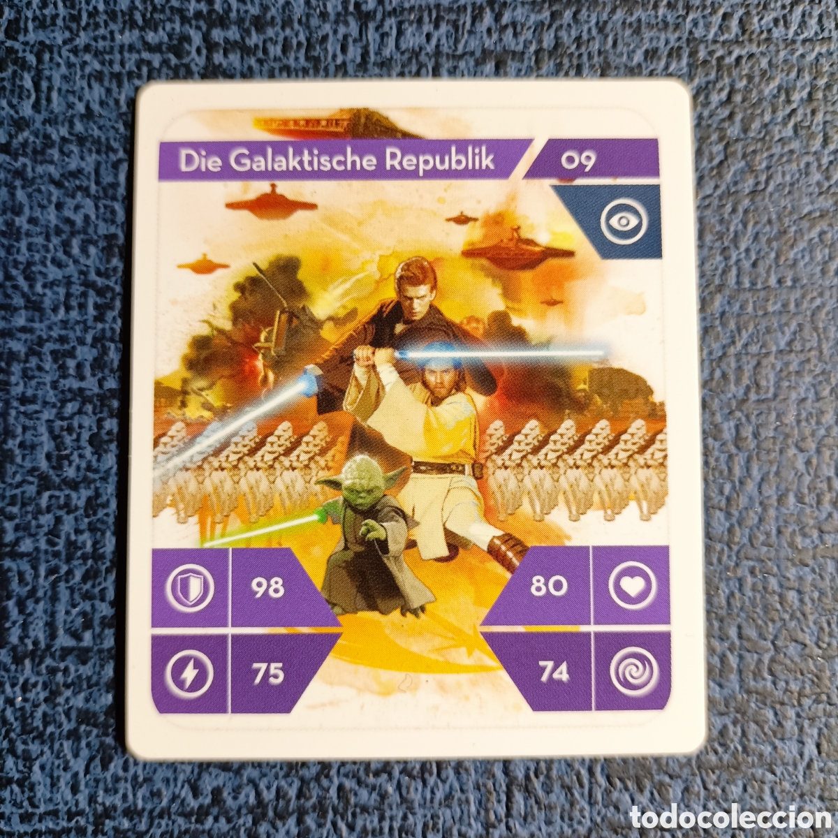 Trading Cards: CARTA KAUFLAND - ALBUM STAR WARS 2019. N&deg;09