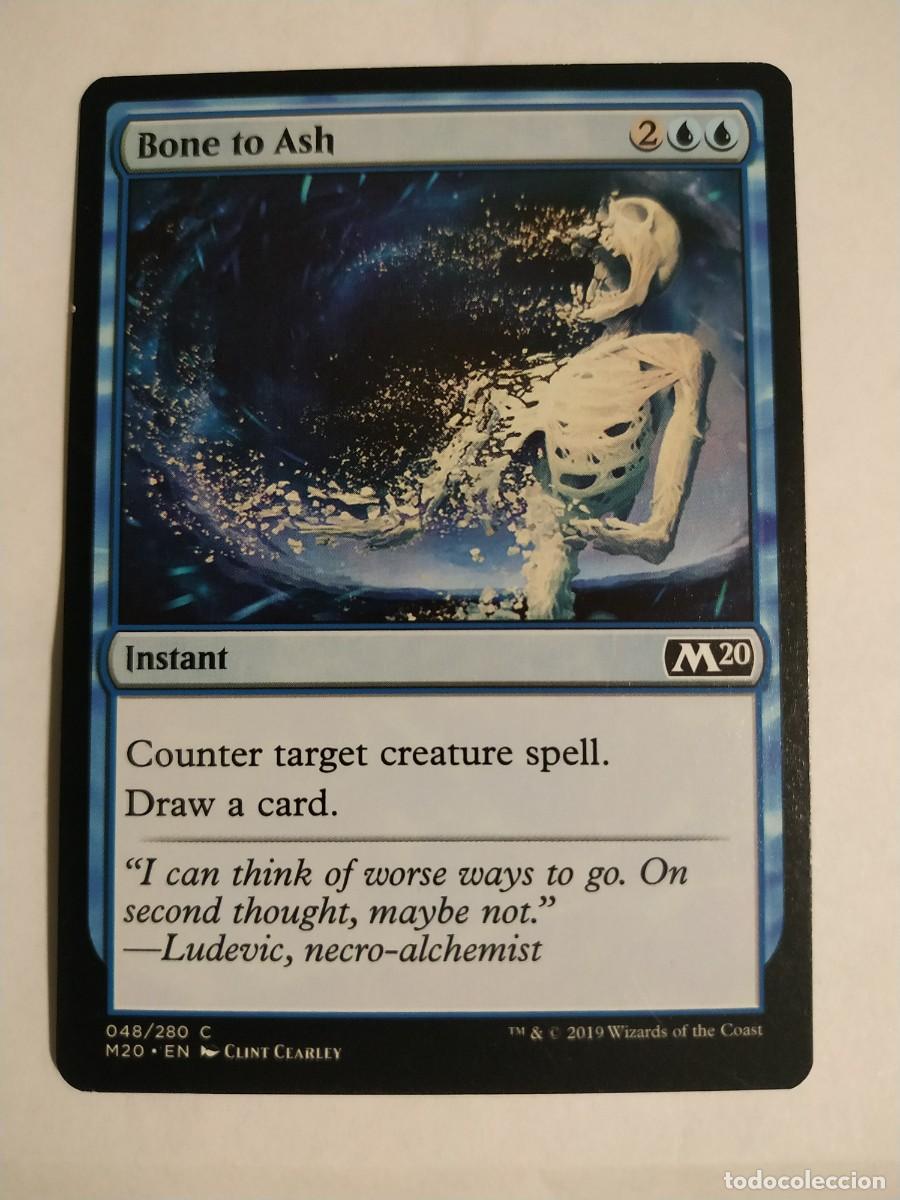Trading cards: CARTA MAGIC BONE TO ASH - Foto 1