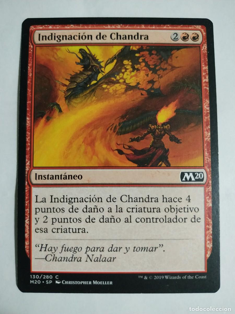 Trading cards: CARTA MAGIC INDIGNACION DE CHANDRA - Foto 1