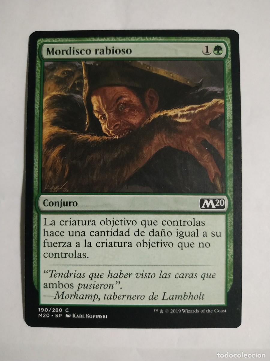 Trading cards: CARTA MAGIC MORDISCO RABIOSO - Foto 1