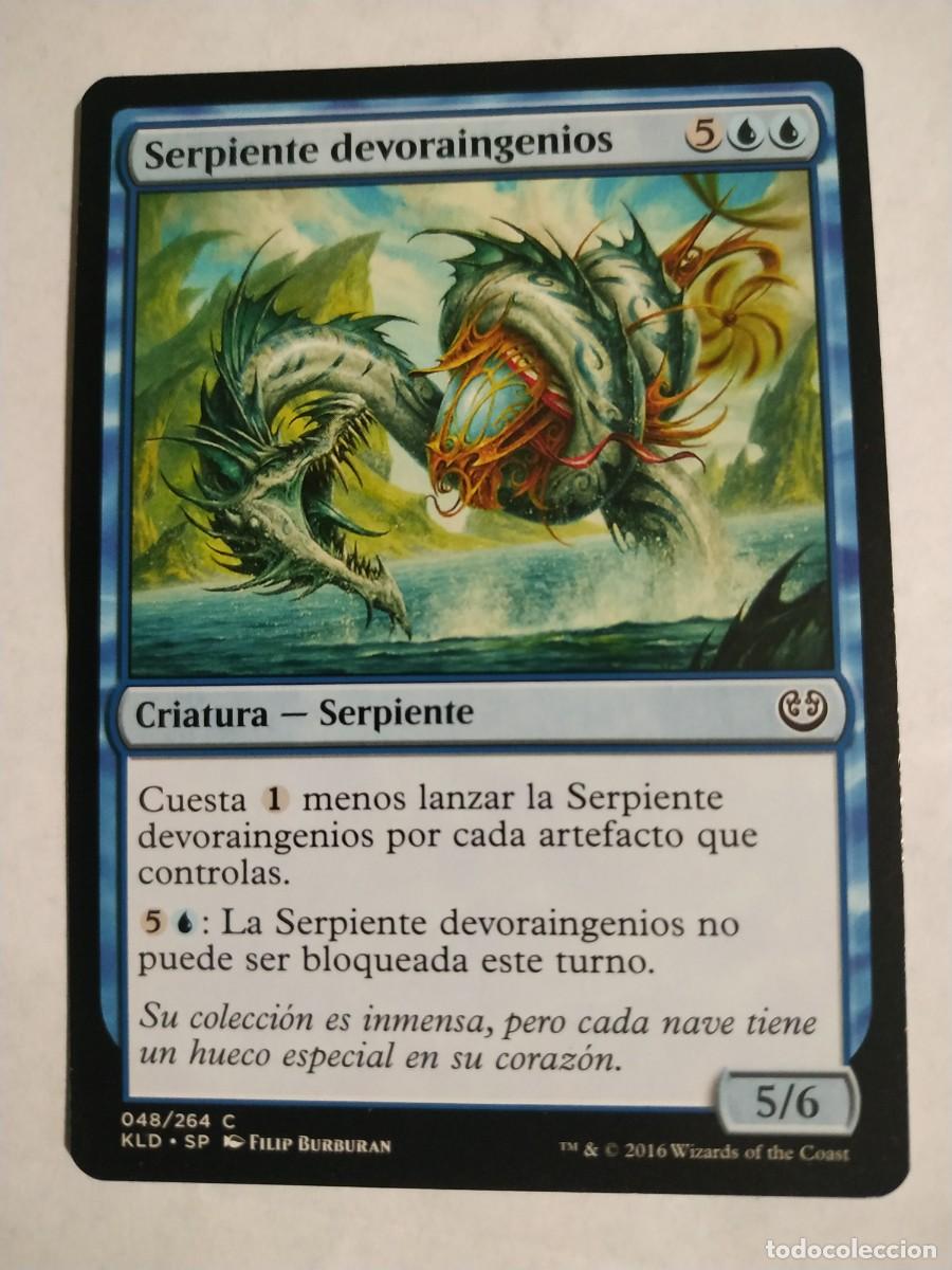 Trading cards: CARTA MAGIC SERPIENTE DEVORAINGENIOS - Foto 1