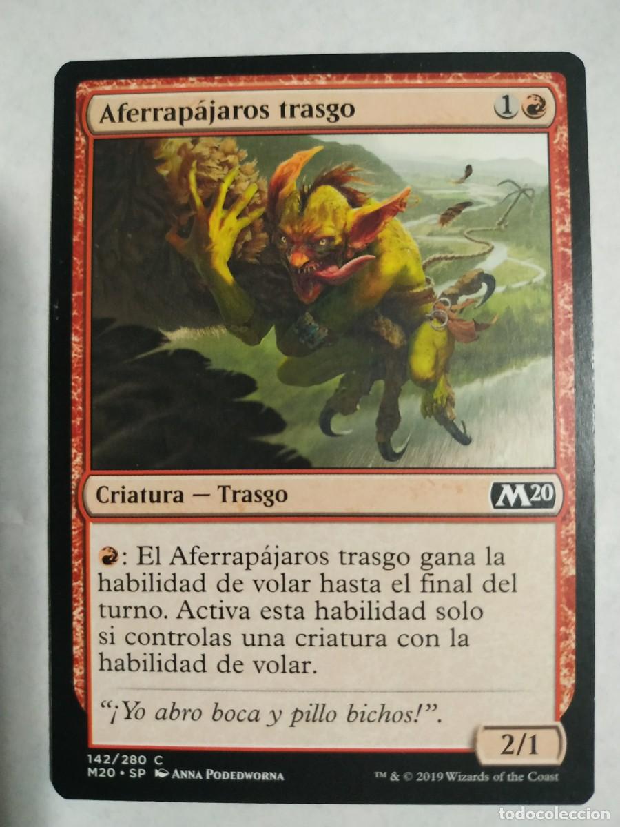 Trading cards: CARTA MAGIC AFERRAPAJAROS TRASGO - Foto 1