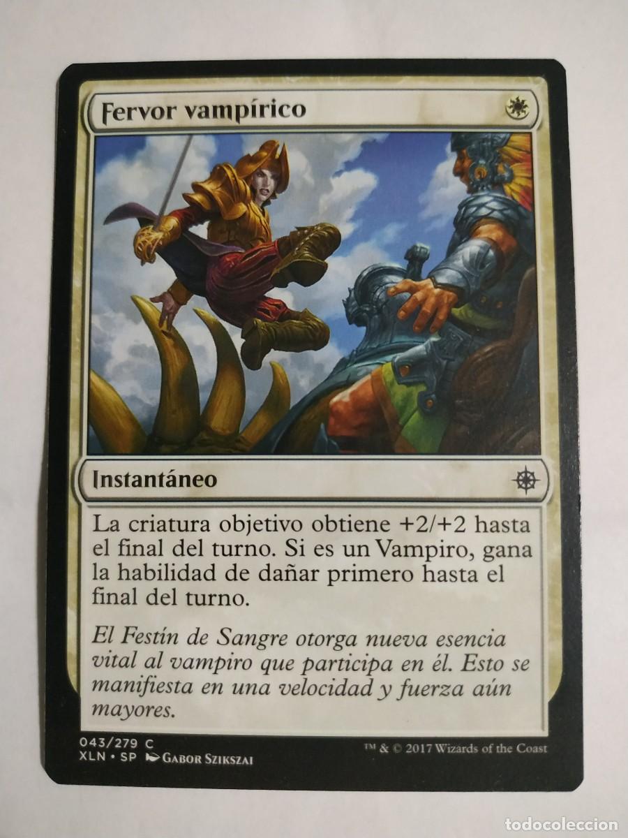 Trading cards: CARTA MAGIC FERVOR VAMPIRICO - Foto 1