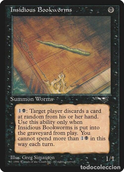 Trading Cards: Carta MTG-Tarme Insidiose (V.1)-Alleanze-EN-Good-Common - Magic the Gathering