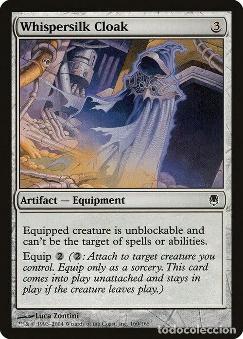 Trading Cards: Carta MTG-Manto Setabisbiglio-Darksteel-EN-LP-Common - Magic the Gathering