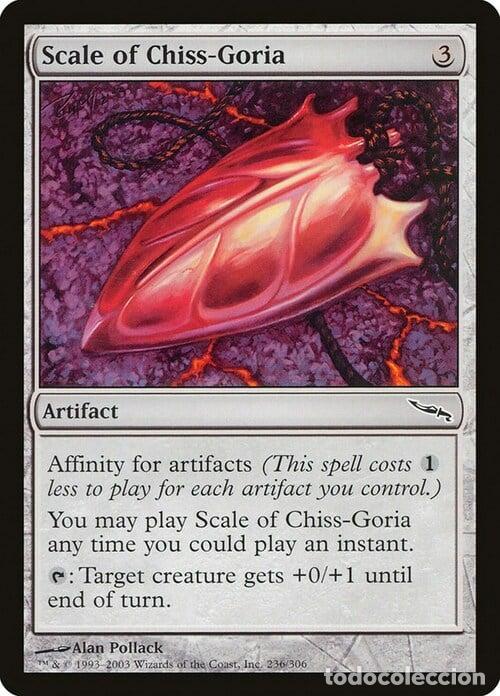 Trading Cards: Carta MTG-Scaglia di Chiss-Goria-Mirrodin-EN-LP-Played - Magic the Gathering